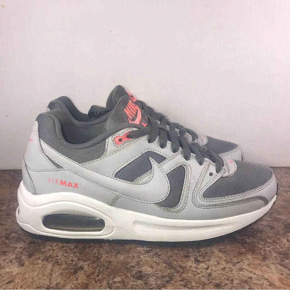NIKE AIR MAX COMMAND FLEX COOL GREY/PURE PLATINUM Womens SIZE 7.5 844349-001 - Picture 7 of 11